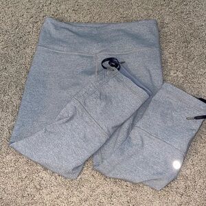 Gray lululemon Cropped Leggings